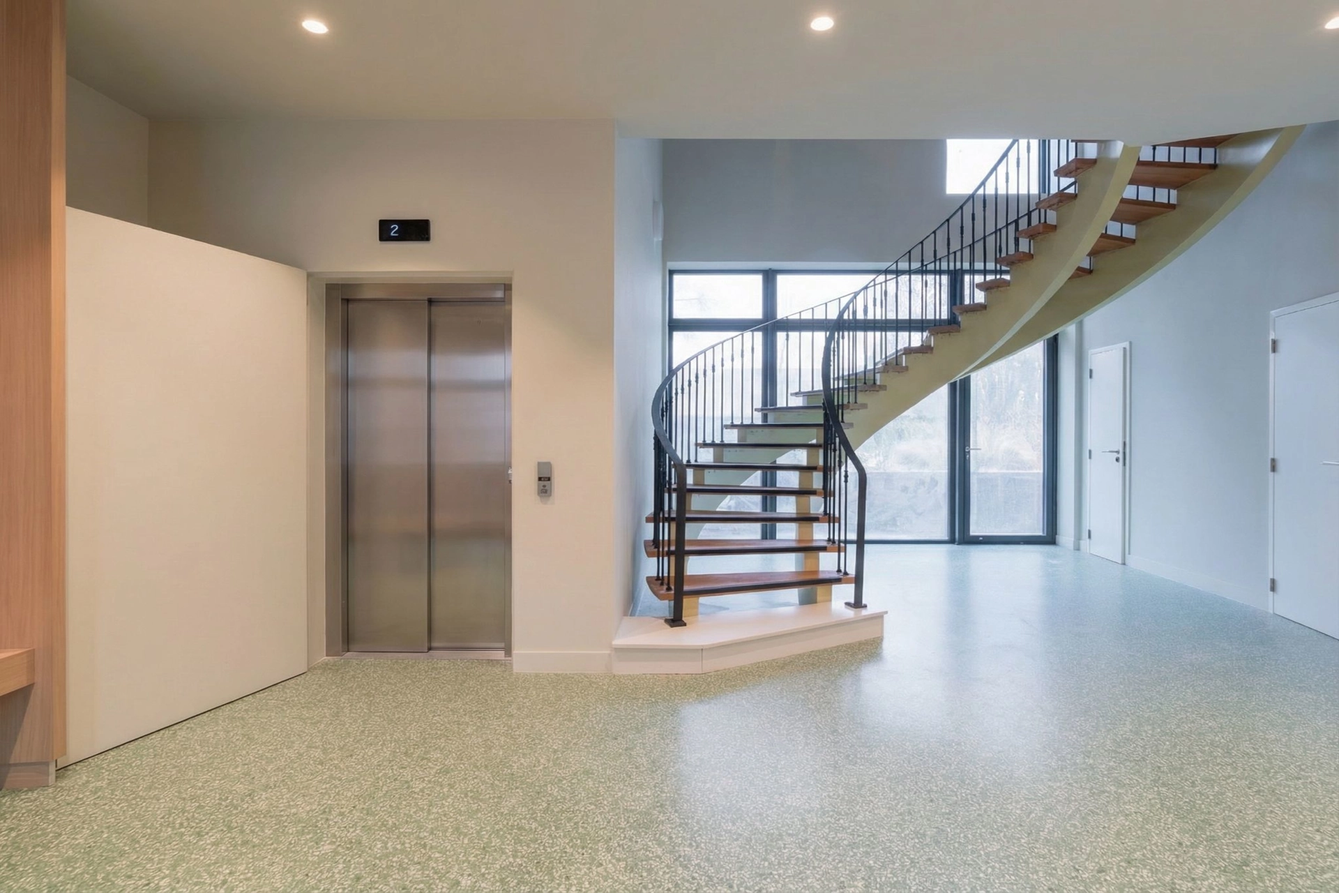 Gemeenschap 3 Residentie Chambord gemeenschappelijke ruimte lift